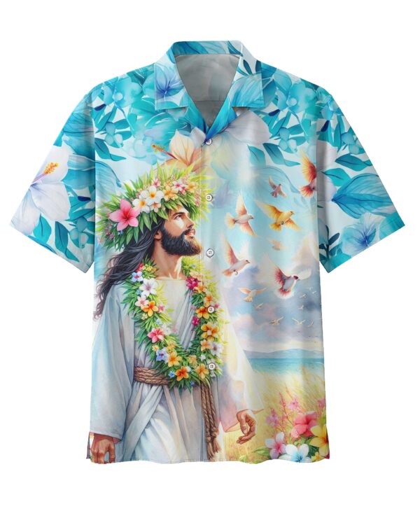 Be the Light Tropical Hawaiian Shirt - Image 7