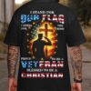 I Stand For Our Flag All Over Print T-Shirt