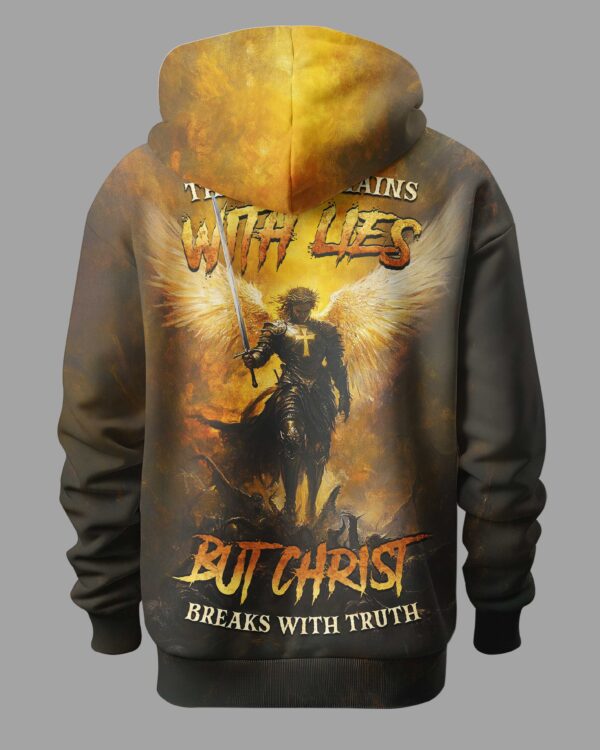 The Devil Chains With Lies Shirt - Image 10