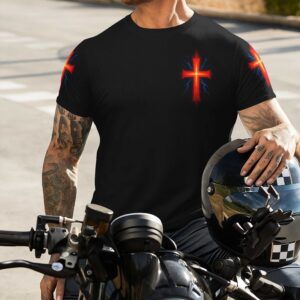 Alternative view of Fueled By Grace All Over Print T-Shirt