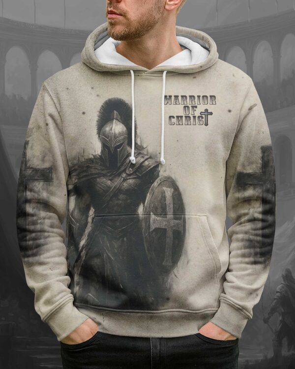 A Child Of God A Man Of Faith A Warrior Of Christ Shirt - Image 10