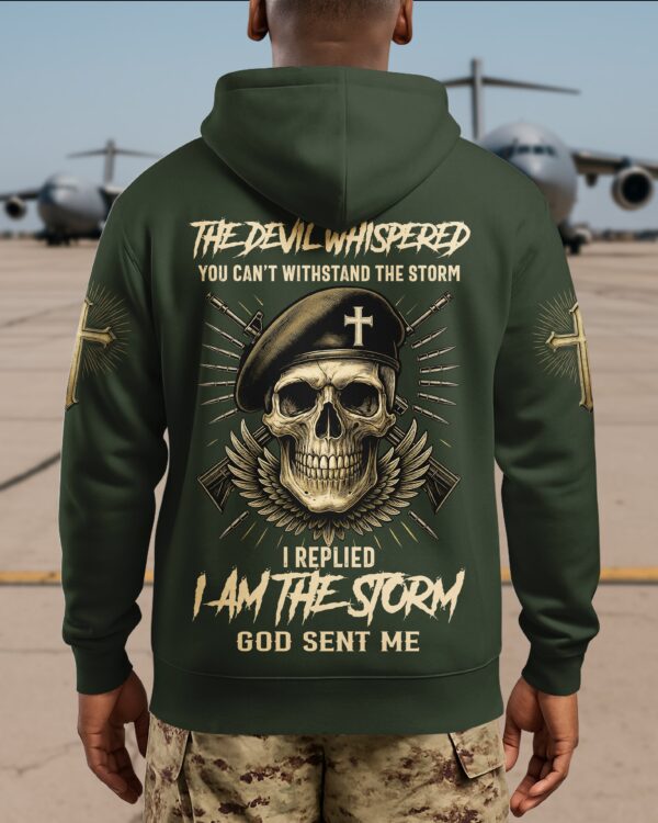 The Devil Whispered You Can't Withstand The Storm Shirt - Image 5