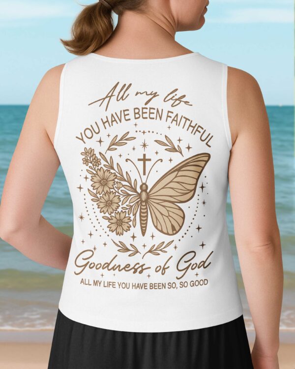 All My Life You Have Been Faithful V-neck Tank Top - Image 5