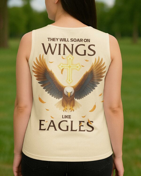 They Will Soar On Wings V-neck Tank Top - Image 11