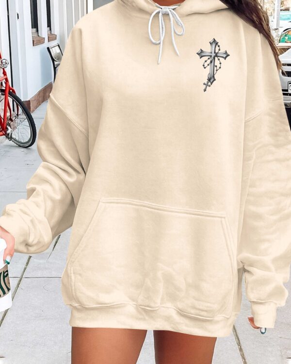 Blessed By God Loved By Jesus Led By The Holy Spirit Hoodie - Image 13