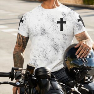 Alternative view of Fueled By Grace All Over Print T-Shirt