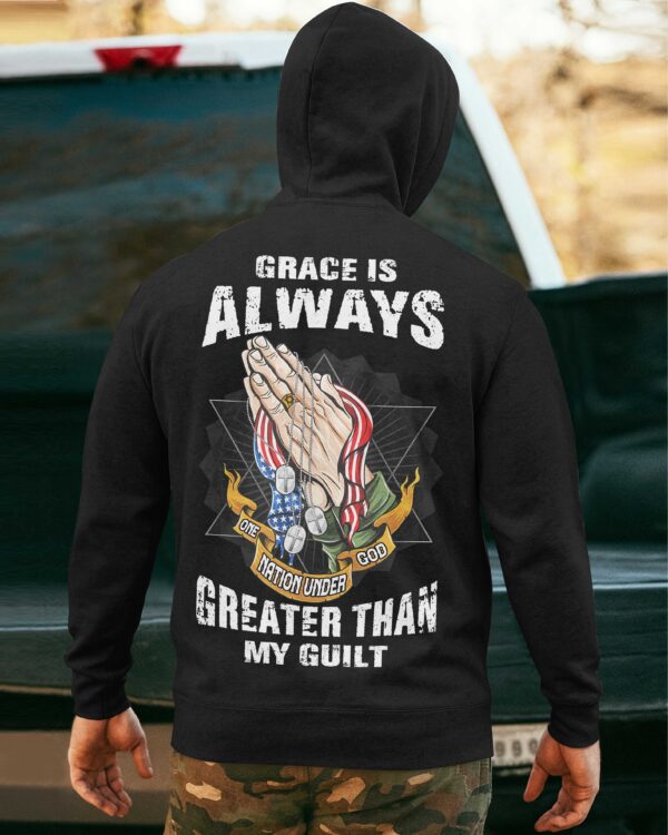 Grace Is Always Greater Shirt - Image 9