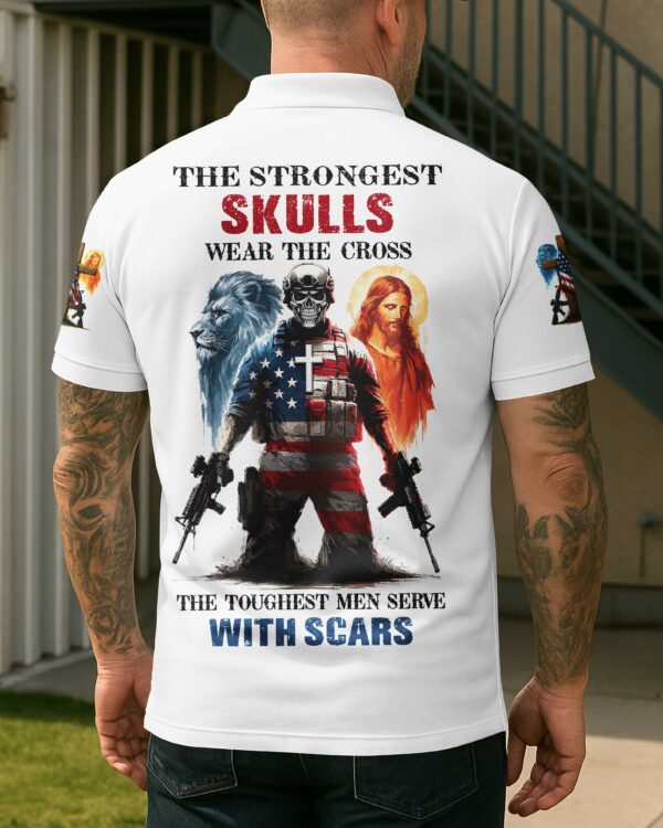 The Strongest Skulls Wear The Cross T-Shirt - Image 10