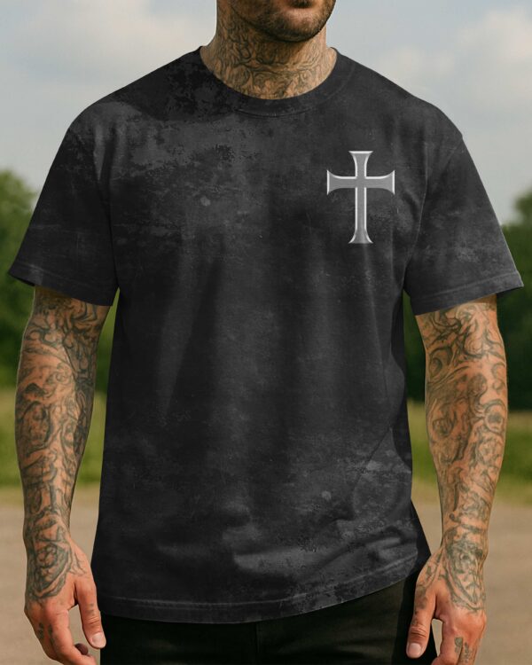 Kneel for Christ and Stand For His Name Shirt - Image 13