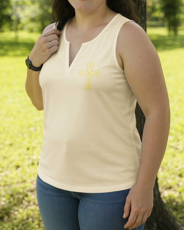 They Will Soar On Wings V-neck Tank Top - Image 15