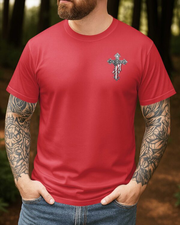 Stars. Stripes and Jesus Christ T-shirt - Image 8