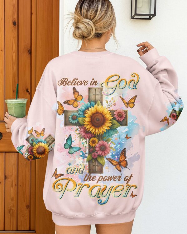 Believe In God And The Power Of Prayer Shirt - Image 13