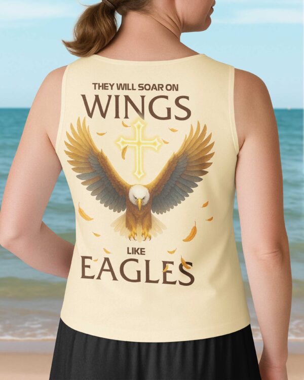 They Will Soar On Wings V-neck Tank Top - Image 14