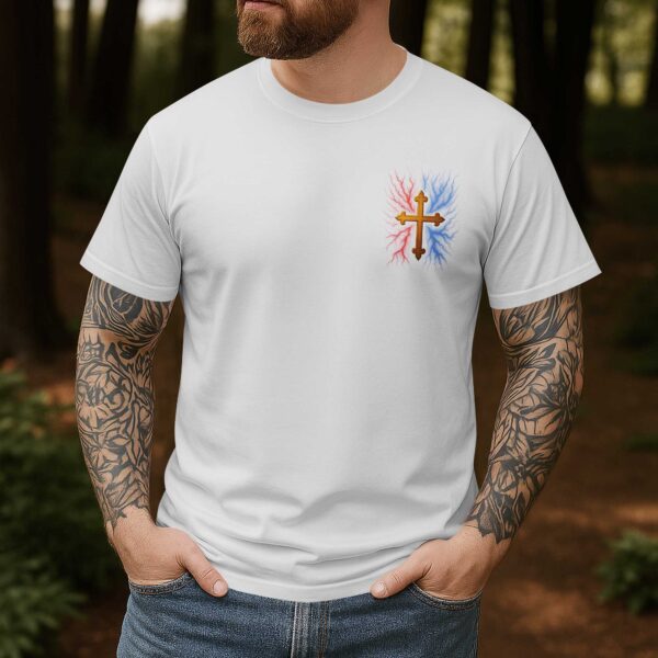 Under His Wings You Will Find Refuge T-Shirt - Image 4