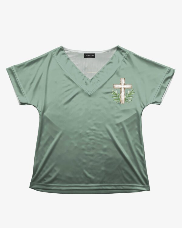 As Long As I Have Breath I Will Pray V-neck Dolman Sleeves Shirt - Image 12