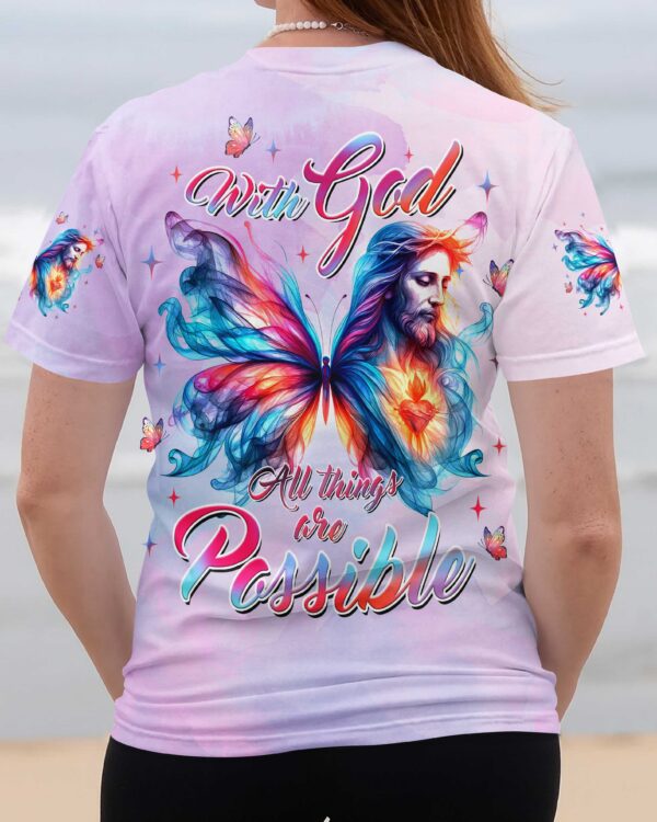 With God All Things Are Possible Shirt - Image 10
