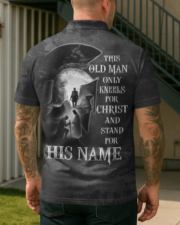 Kneel for Christ and Stand For His Name Shirt - Image 17