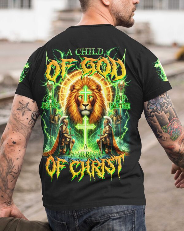 A Child Of God All Over Print T-shirt - Image 6
