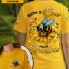 Blessed To Bee Called Grandma All Over Print T-Shirt