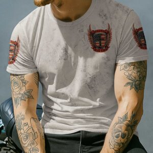 Alternative view of Cross On My Back All Over Print T-Shirt