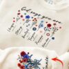 God Says You Are Sweater, Floral Christian Sweater, Personalized Bible Sweater