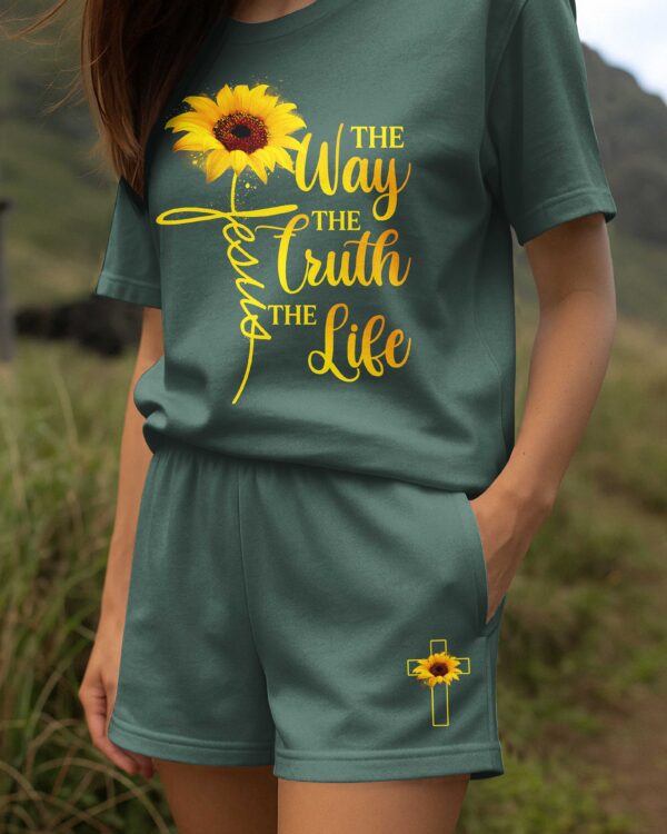 The Way The Truth The Life Women Casual Shorts - Image 9