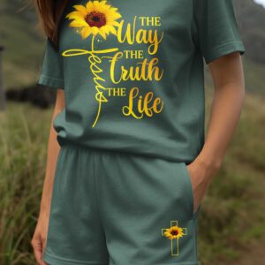 Alternative view of The Way The Truth The Life T-Shirt