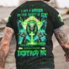 I Am A Warrior In The Army Of God Taking The Shield Of Faith Even Death Cannot Destroy Me All Over Print T-Shirt