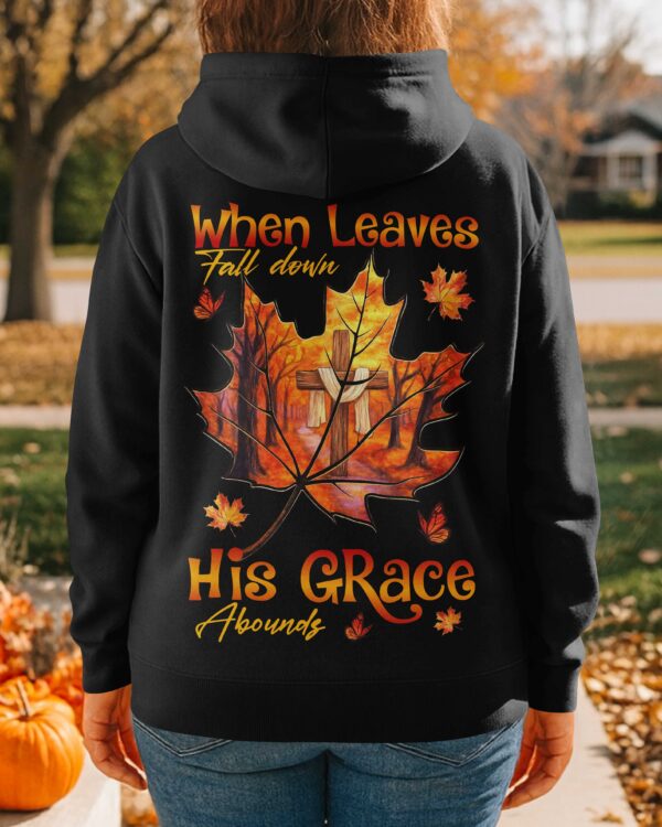 When Leaves Fall Down Zip Hoodie - Image 5