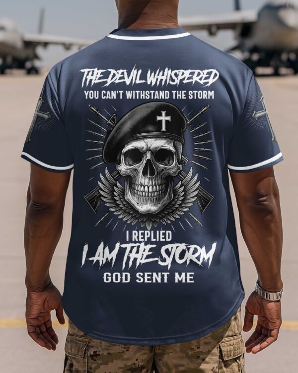 The Devil Whispered You Can't Withstand The Storm Shirt - Image 9