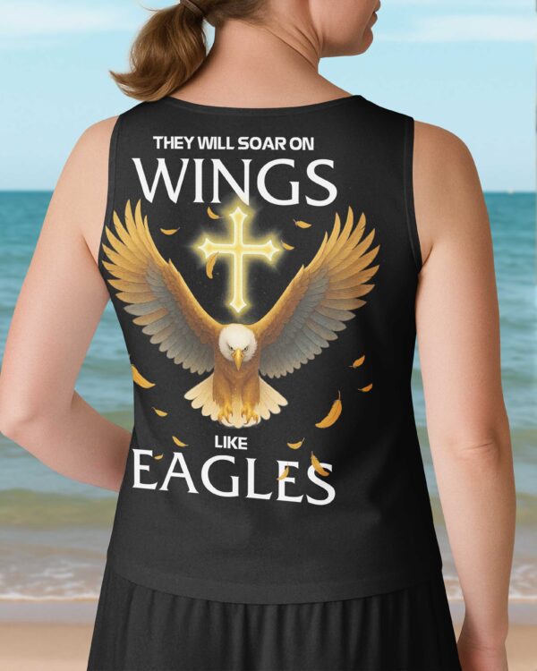 They Will Soar On Wings V-neck Tank Top - Image 9