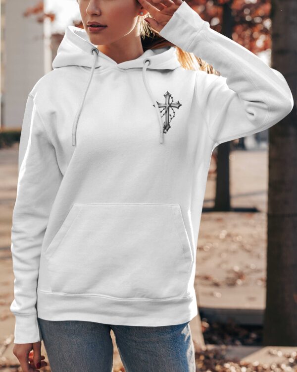Blessed By God Loved By Jesus Led By The Holy Spirit Hoodie - Image 2