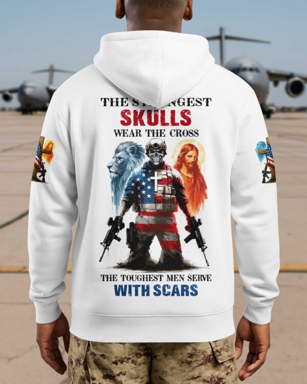 The Strongest Skulls Wear The Cross T-Shirt - Image 13