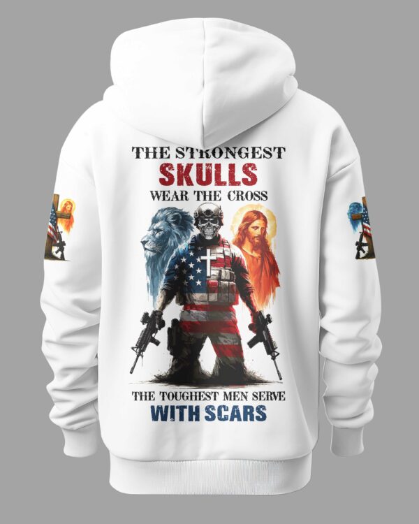 The Strongest Skulls Wear The Cross T-Shirt - Image 15