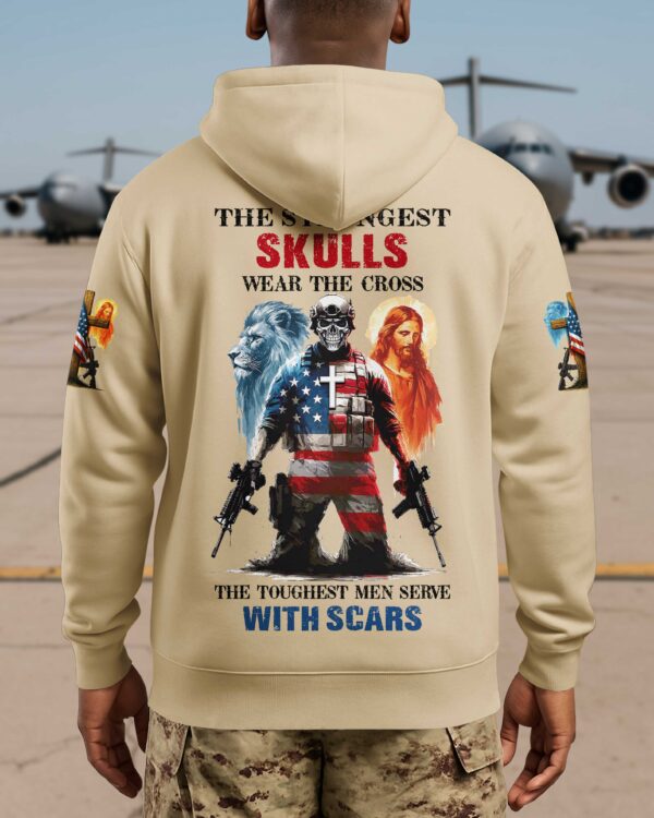 The Strongest Skulls Wear The Cross T-Shirt - Image 29