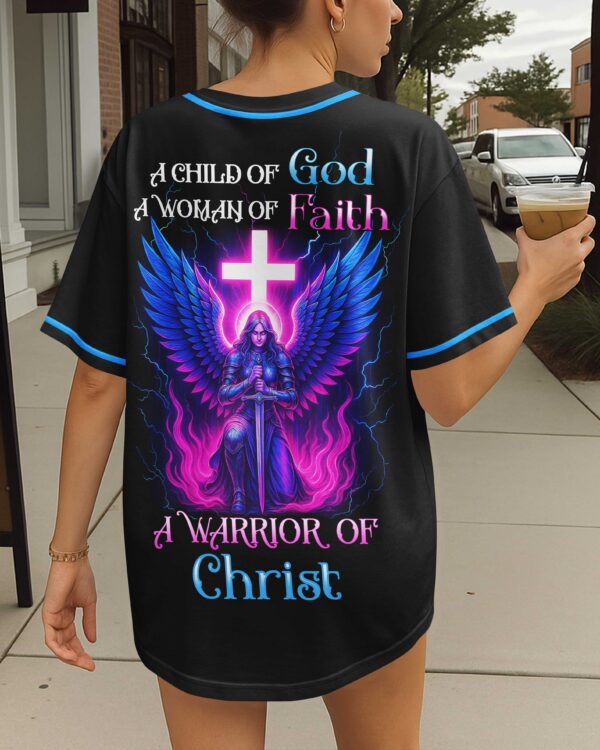 A Woman Of Faith All Over Print Jersey - Image 2