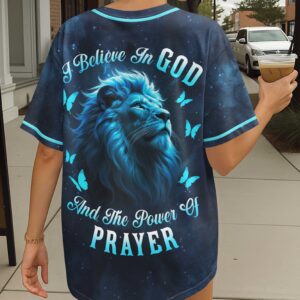 Alternative view of I Believe In God All Over Print Jersey
