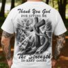 Thank You God All Over Print T-Shirt