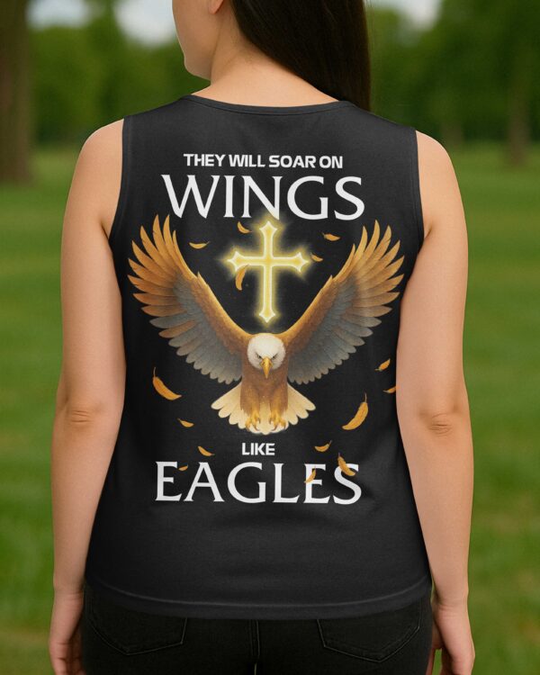 They Will Soar On Wings V-neck Tank Top - Image 6
