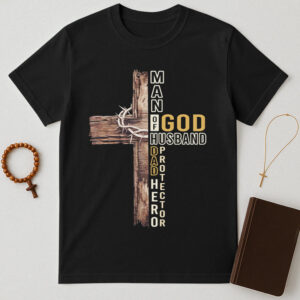 Alternative view of Man Of God T-Shirt