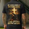 He Who Kneels Before God All Over Print Polo Shirt