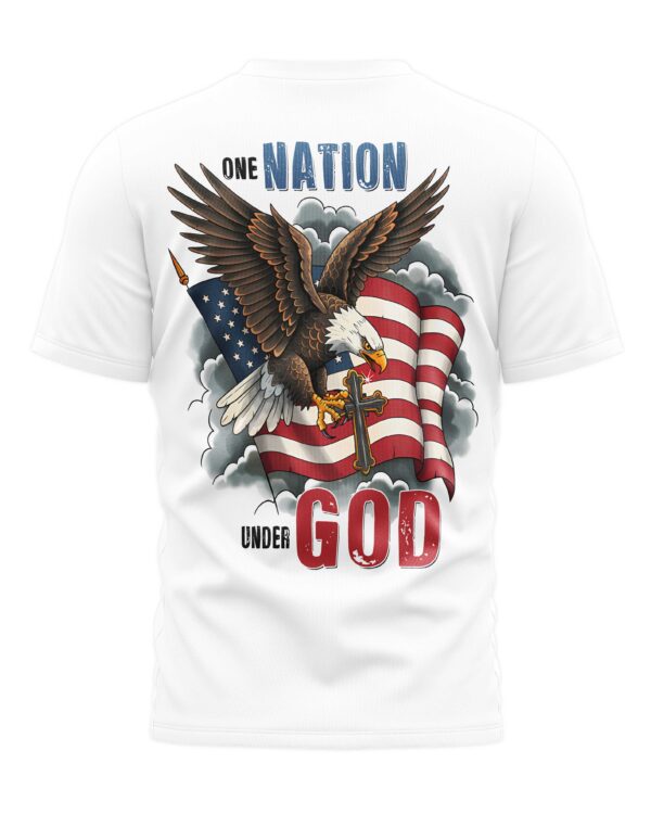 One Nation Under God All Over Print T-shirt - Image 3
