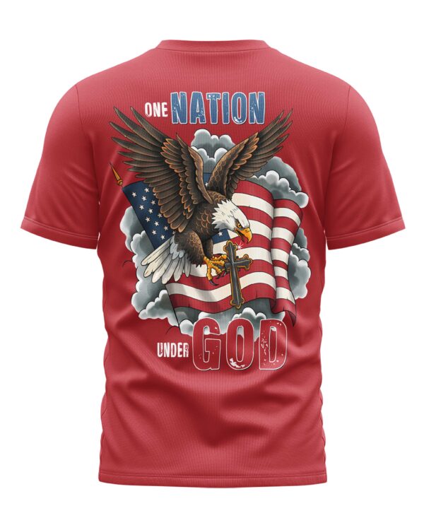 One Nation Under God All Over Print T-shirt - Image 15