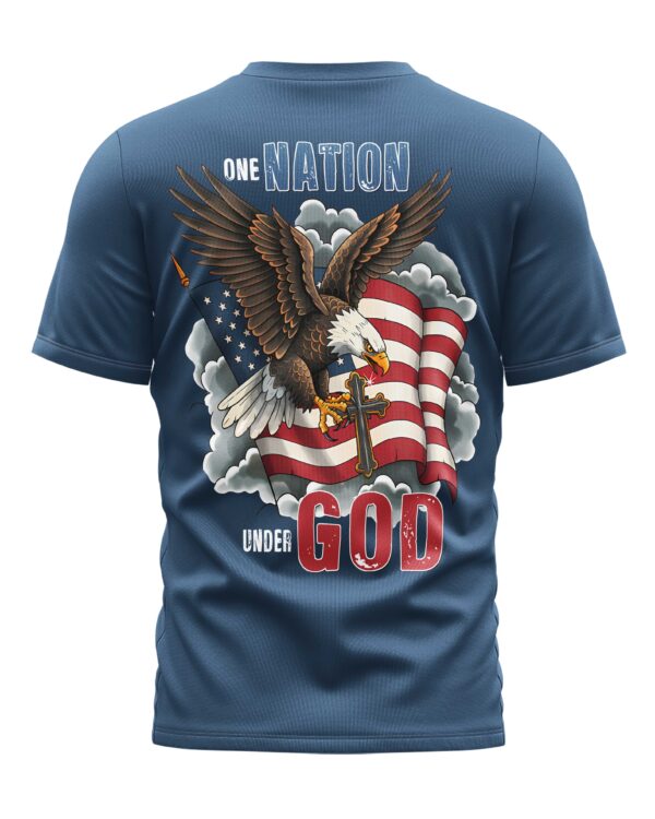 One Nation Under God All Over Print T-shirt - Image 11