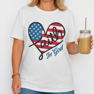 Alternative view of Faith In God T-Shirt