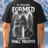 No Weapon Formed Against Me Shall Prosper All Over Print T-Shirt