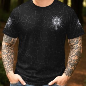 Alternative view of I Am A Warrior All Over Print T-shirt