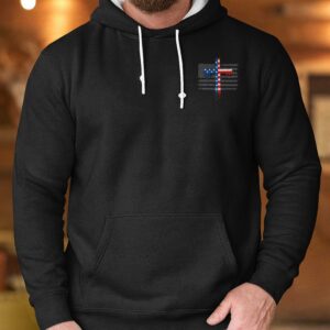 Alternative view of Stand Against The Lies All Over Print Hoodie