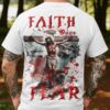 Faith Over Fear All Over Print T-Shirt