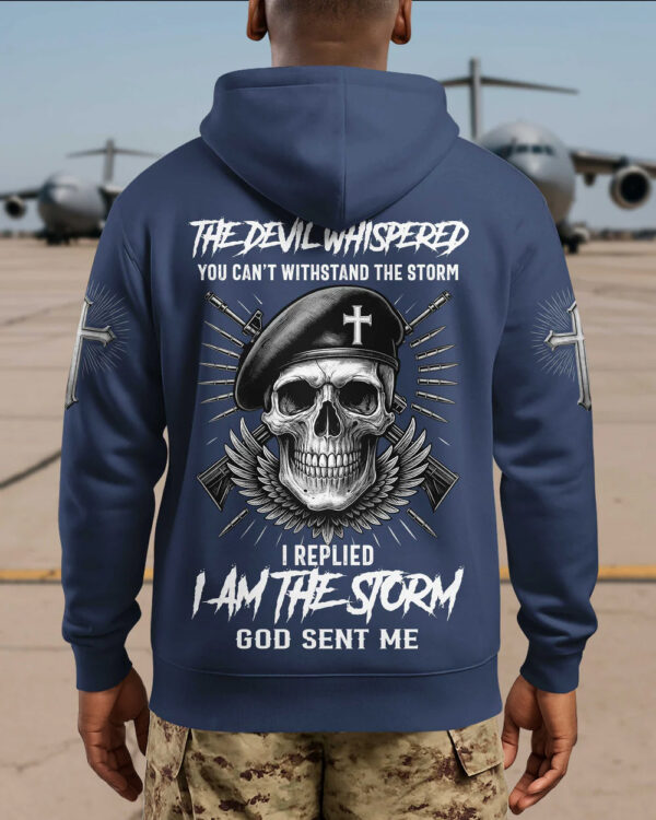 The Devil Whispered You Can't Withstand The Storm Shirt - Image 5
